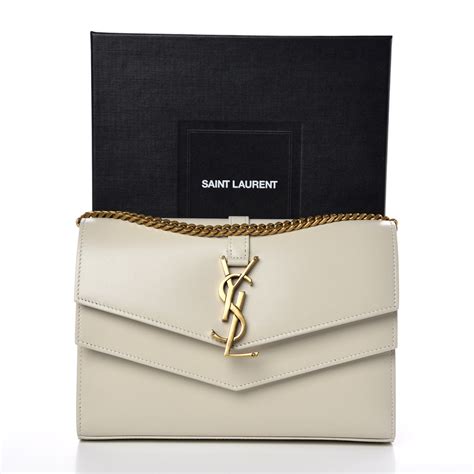 ysl sulpice chain wallet|SAINT LAURENT Smooth Calfskin Monogram Sulpice Chain .